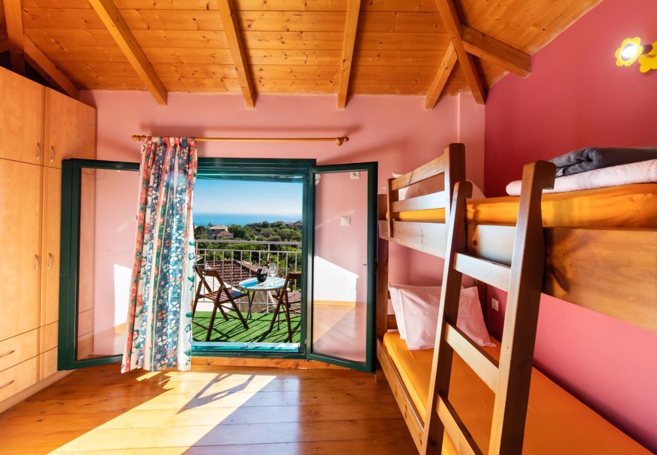 Lefkada Sunset House Kalamítsi Exterior foto